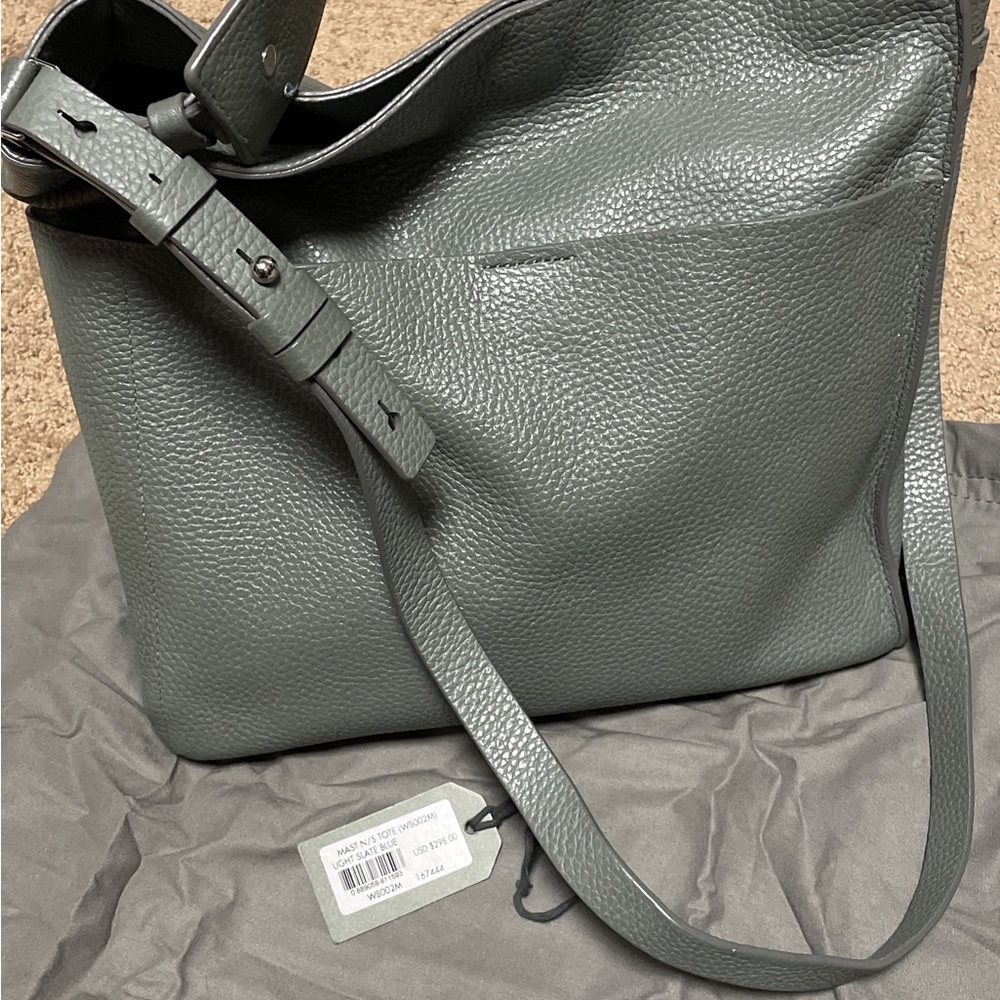 GUC All Saints Mast Tote light slate blue